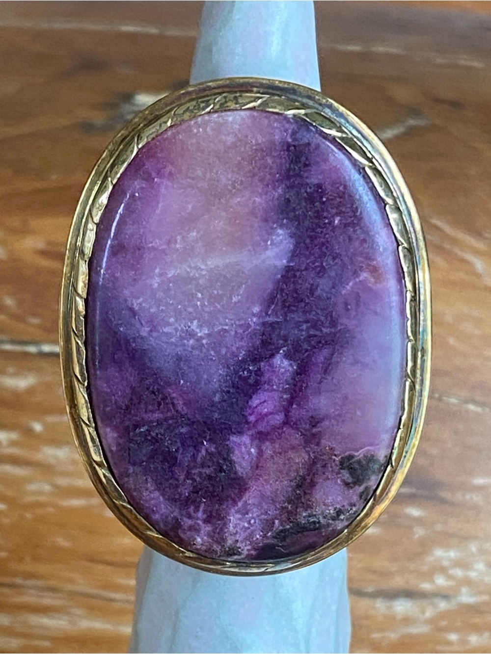 Bahgsu Sugilite Vermeil Ring